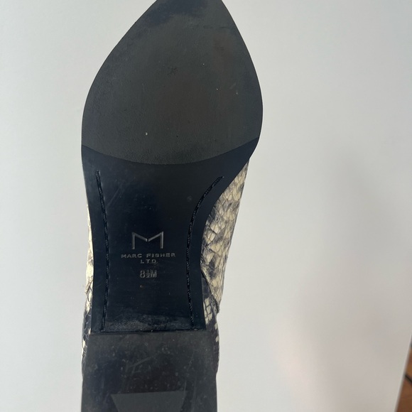 Marc Fisher Chelsea Snake Skin Boot.size 8.50 M - Picture 3 of 7